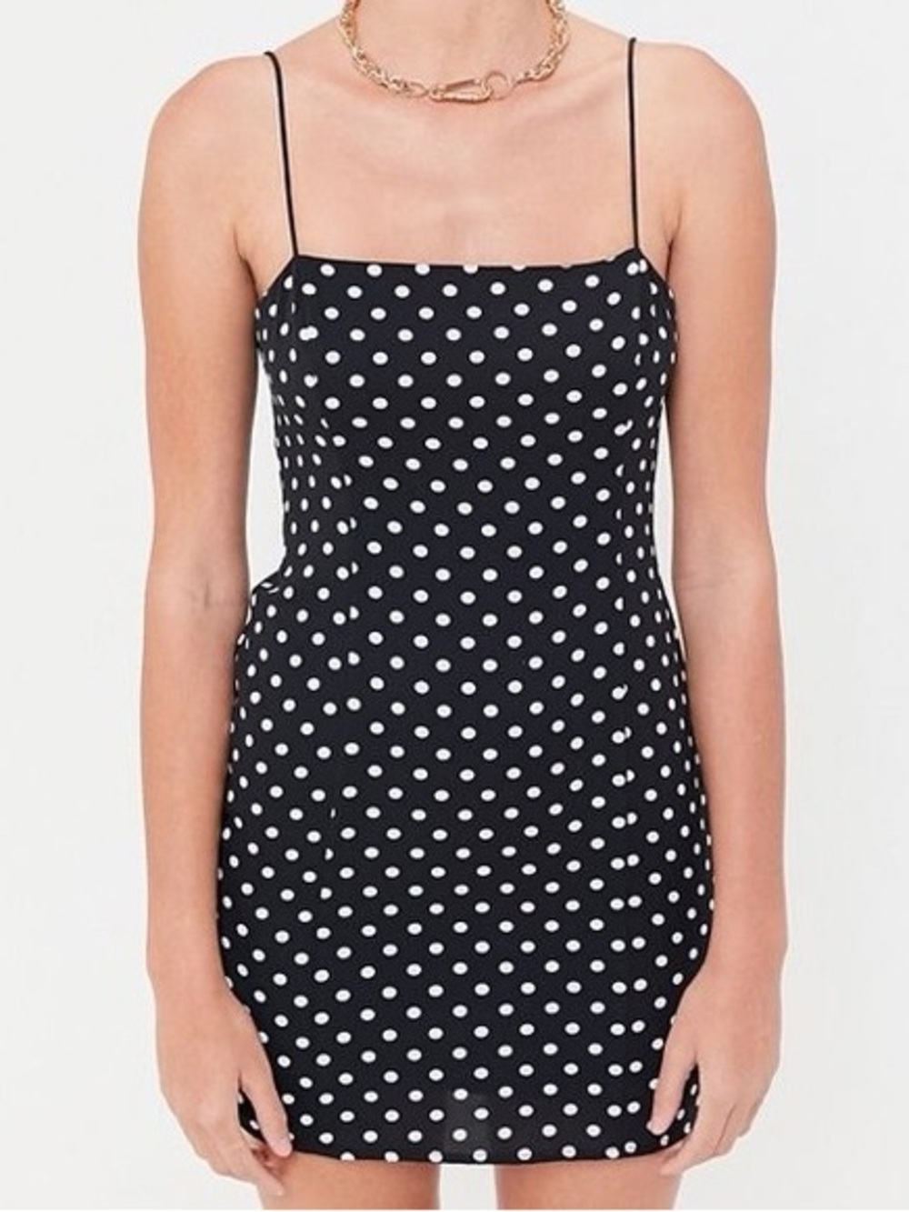 Urban Outfitters - Josephine Polka Dot Mini Dress